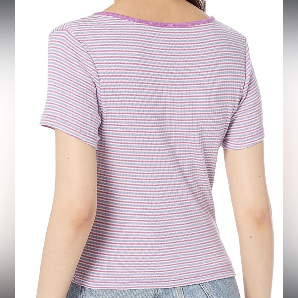 Levi’s Womens Britt Snap Front Top - Picture 3 of 7